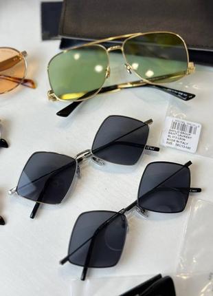 Черные очки в стиле yves saint laurent6 фото