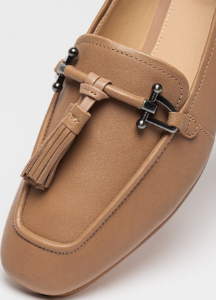 Лоферы новые кожаные фирменные clarks,размер 10