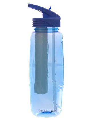 Пляшка для води zelart fi-6436 750 мл кольору в асортименті5 фото