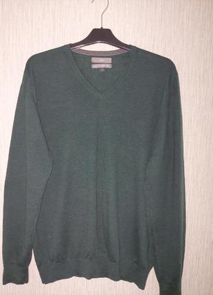 Новый шерстяной свитер m&amp;s