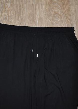 Стильные легкие черные брюки на резинке primark2 фото