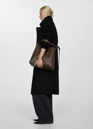 Вовняне пальто ручної роботи оверсайз