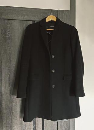 Massimo dutti пальто, шерсть 75%, без дефектов