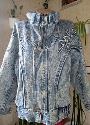Куртка джинсовая жен.