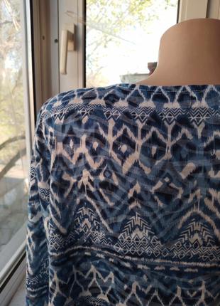 Коттоновая блуза блузка большого размера батал8 фото