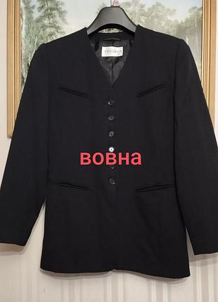 Windsmoor винтаж  однобортный жакет блейзер 100 % шерсть карманы