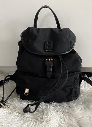 Рюкзак сумка furla оригинал кожа нейлон