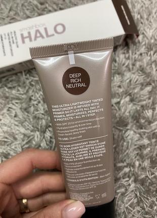 Halo healthy glow all-in-one tinted moisturizer spf 25 тональный увлажняющий крем с эффектом сияющей кожи spf 255 фото