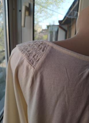 Брендовая вискозная блуза блузка лонгслив8 фото