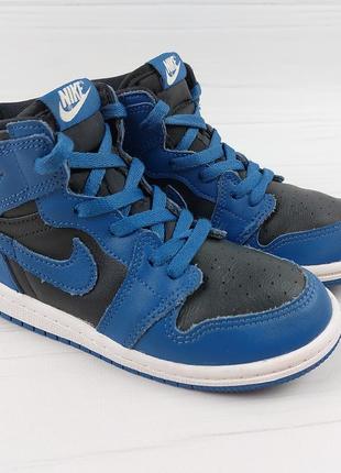 Кроссовки jordan 1 retro high og dark est р. 26