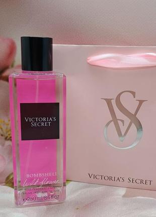 Парфюмированный мист bombshell wild flower victoria’s secret.