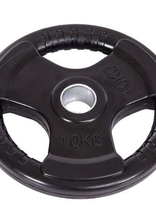 Диски (диски) прогумовані record ta-5706-10 52 мм 10 кг чорний