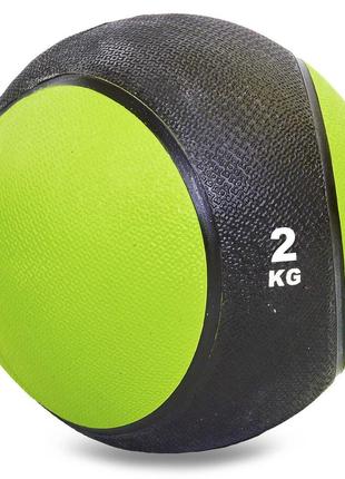 М'яч медичний медбол record medicine ball c-2660-2 2 кг кольору в асортименті