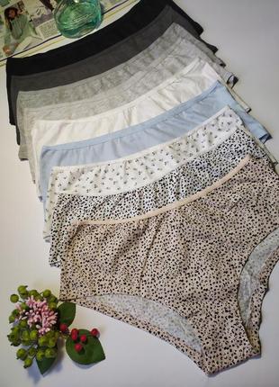 Новые коттоновые трусики primark, eur 40/42