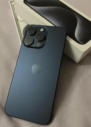 Iphone 15 pro max 256 gb blue titanium