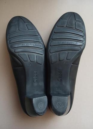 Туфли gabor comfort (5 1/2 /39) из натуральной кожи10 фото