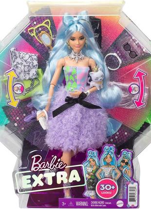 Ігровий набір лялька барбі екстра міксуй та комбінуй 30 образів barbie extra doll gyj69