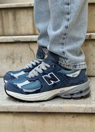 Брендовые женские кроссовки new balance 2002r protection pack navy * sd