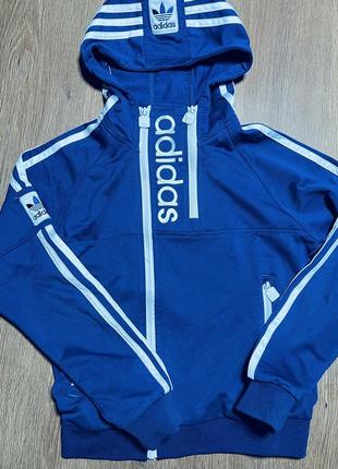 Adidas спортивна кофта/олімпійка/вітровка на хлопчика 9-10 років