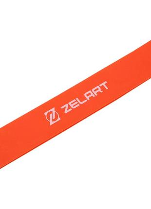 Гумка для фітнесу zelart loop bands fi-6220-3 s жовтогарячий