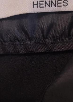 Черные, классические,широкие брюки5 фото