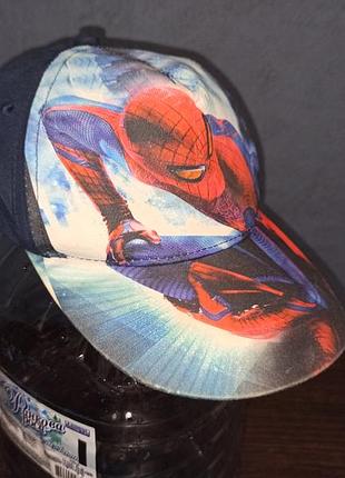Кепка бейсболка детская человек паук