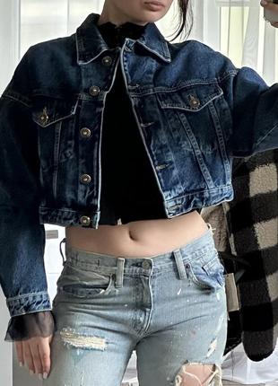 Женская джинсовая куртка