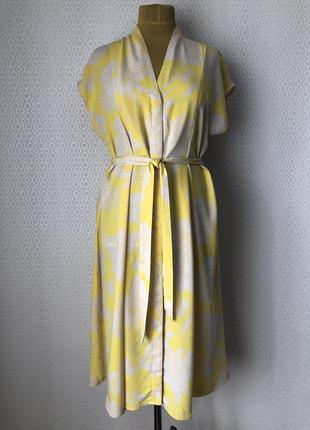 Комфортное красивое платье - халат от h&amp;m, размер 46, укр 50-52-543 фото