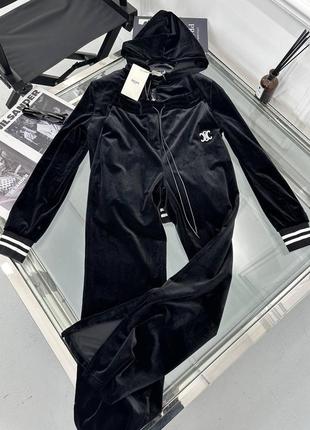 Спортивний костюм в стилі celine велюр9 фото