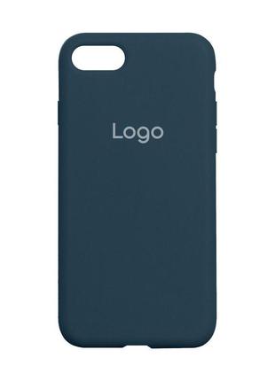 Чохол silicone case full size (aa) для iphone 7/8/se2 колір 36.blue cobalt