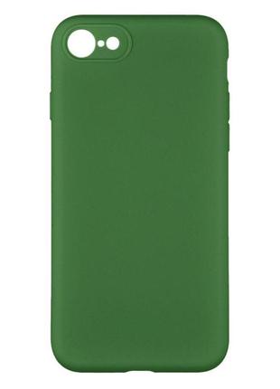 Чохол silicone case full camera no logo для iphone 7/8/se2 колір 02, apricot 2