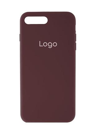 Чохол silicone case full size (aa) для iphone 7 plus/8 plus колір 54.atrovirens 5