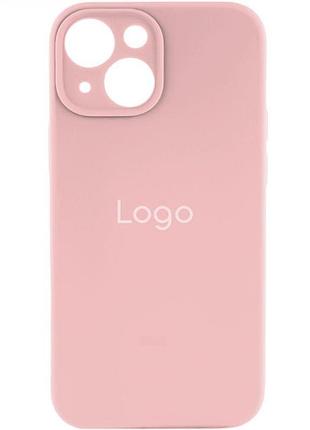 Чохол silicone case full size with frame для iphone 13 колір 34.purple 4