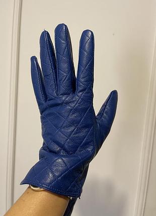 Кожаные перчатки размер m