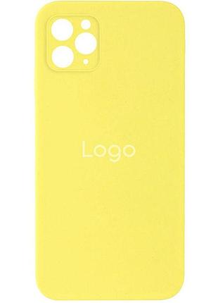 Чохол silicone case full size with frame для iphone 12 pro колір 01.mint 9