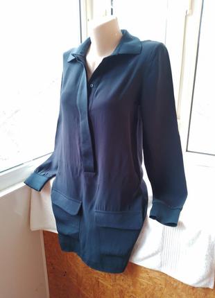 Брендовая вискозная блуза блузка туника5 фото