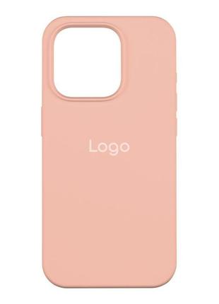 Чохол silicone case full size (aa) для iphone 15 pro колір 12.pink