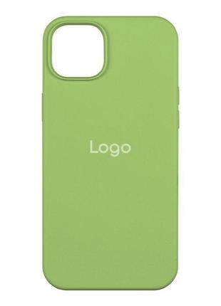 Чохол silicone case full size (aa) для iphone 15 plus колір 50.canary yellow 3