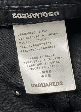 Кепка бейзболка тракер dsquared2 dsquared4 фото