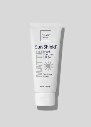 Obagi sun shield matte broad spectrum spf 50 матирующий солнцезащитный крем