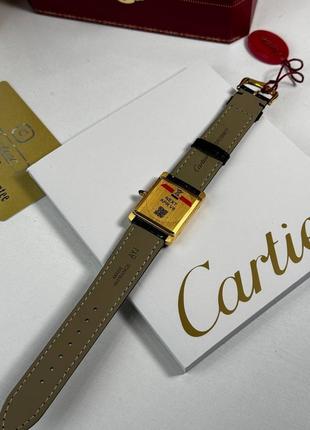 Черные часы в стиле cartier7 фото