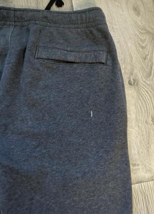 Широкие брюки nike темно серые размер м8 фото