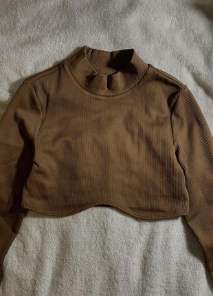 Топ с длинными рукавами h&m