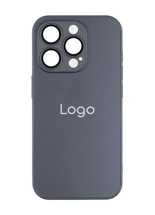 Чохол ag-glass matte camera lens with magsafe для iphone 13 pro колір graphite black