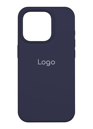 Чохол silicone case full size (aa) для iphone 14 pro колір 60.crem yellow 4
