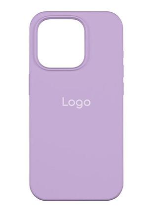 Чохол silicone case full size (aa) для iphone 14 pro колір 60.crem yellow 2