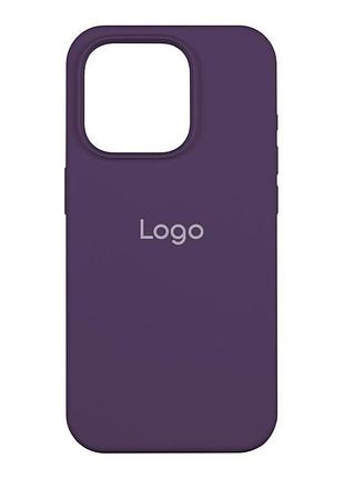 Чохол silicone case full size (aa) для iphone 14 pro колір 60.crem yellow 9