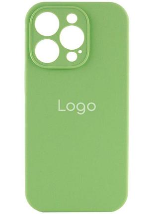 Чохол silicone case full size with frame для iphone 13 pro колір 68.blackcurrant 3