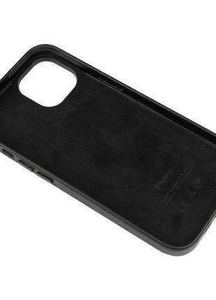 Чохол leather case для iphone 14 колір жовтий 10