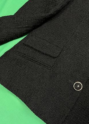 Versace v2 vintage facture wool blazer jacket фактурний шерстяний піджак версачі в2 вінтаж5 фото